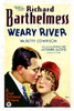 Weary River From Left: Richard Barthelmess Betty Compson 1929. Movie Poster Masterprint - Item # VAREVCMCDWERIEC001H