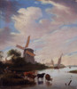 Landscape With Windmill Near A River Poster Print - Item # VAREVCMOND077VJ110H