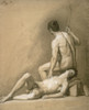 Two Manly Nudes Poster Print - Item # VAREVCMOND075VJ023H