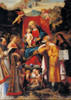 St Gotthard Altarpiece Madonna Enthroned With Angels And Saints Poster Print - Item # VAREVCMOND024VJ663H