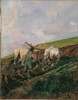 Ploughing By Giovanni Fattori 1880 - 1882 19Th Century Cm 102 X 80 - Italy Lombardy Milan Private Collection. Oxes Farrow Field Ploughing Plough Peasant. Everett CollectionMondadori Portfolio Poster Print - Item # VAREVCMOND026VJ908H
