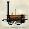 Engraving  Locomotive Stephenson  Paris . Arts Decoratifs Poster Print - Item # VAREVCCRLA003YF349H