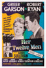 Her Twelve Men Top L-R: Greer Garson Robert Ryan Inset: Barry Sullivan On Poster Art 1954 Movie Poster Masterprint - Item # VAREVCMCDHETWEC002H