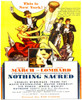 Nothing Sacred Us Re-Release Ad Art Inset From Left: Carole Lombard Fredric March 1937 Movie Poster Masterprint - Item # VAREVCMCDNOSAEC002H