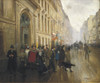 Beraud Jean. Leaving The Conservatoire In Paris. End 19Th-Beg. 20Th C. Art Nouveau. Oil On Canvas. France. Paris. Mus??e Carnavalet. ?? Aisa/Everett Collection Poster Print - Item # VAREVCFINA048AH013H