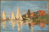 Monet Claude Regatta At Argenteuil 1872 19Th Century Oil On Canvas France Paris Mus E D'Orsay Everett CollectionMondadori Portfolio Poster Print - Item # VAREVCMOND030VJ522H