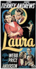 Laura Movie Poster Masterprint - Item # VAREVCMMDLAURFE001