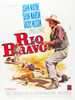 Rio Bravo John Wayne On French Poster Art 1959. Movie Poster Masterprint - Item # VAREVCMMDRIBREC004H