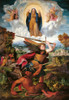 The Archangel Michael And The Devil Poster Print - Item # VAREVCMOND025VJ127H