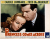 The Princess Comes Across Carole Lombard Fred Macmurray 1936 Movie Poster Masterprint - Item # VAREVCMSDPRCOEC019H