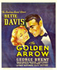 The Golden Arrow From Left: Bette Davis George Brent On Window Card 1936 Movie Poster Masterprint - Item # VAREVCMCDGOAREC009H