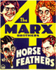 Horse Feathers Clockwise From Top Left: The Marx Brothers-Chico Marx Harpo Marx Zeppo Marx Groucho Marx On Window Card 1932. Movie Poster Masterprint - Item # VAREVCMCDHOFEEC006H