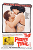 The Proper Time Us Poster Art Top And Bottom: Tom Laughlin Nyra Monsour 1960 Movie Poster Masterprint - Item # VAREVCMCDPRTIEC002H
