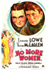 No More Women Us Poster Art Top From Left: Edmund Lowe Victor Mclaglen 1934 Movie Poster Masterprint - Item # VAREVCMCDNOMOEC006H