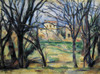 Cezanne Paul. Trees And Houses. 1885. Post-Impressionism. Oil On Canvas. France. Paris. Orangerie Museum. ?? Aisa/Everett Collection Poster Print - Item # VAREVCFINA044AH110H