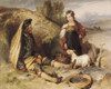 The Stonebreaker And His Daughter. 1830. Oil On Canvas. United Kingdom. London. Victoria And Albert Museum. ?? Aisa/Everett Collection Poster Print - Item # VAREVCFINA054AH002H