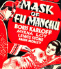 The Mask Of Fu Manchu From Left On Us Poster Art: Boris Karloff Myrna Loy 1932 Movie Poster Masterprint - Item # VAREVCMCDMAOFEC419H