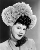 Maria Montez Modeling A Bonnet Of Grey Ostrich Feathers And Tulle 1945 Photo Print - Item # VAREVCPBDMAMOEC238H