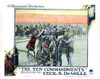 The Ten Commandments Lobbycard 1923 Movie Poster Masterprint - Item # VAREVCMCDTECOEC020H