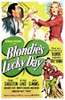 Blondie'S Lucky Day Us Poster From Left: Arthur Lake Larry Simms Marjorie Kent Penny Singleton 1946 Movie Poster Masterprint - Item # VAREVCMCDBLLUEC002H