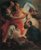 Tiepolo Giambattista Abraham Praying Before The Three Angels 1731 - 1732 18Th Century Oil On Canvas Italy Veneto Venice Scuola Grande Di San Rocco Everett CollectionMondadori Portfolio Poster Print - Item # VAREVCMOND035VJ099H