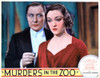 Murders In The Zoo From Left Lionel Atwill Kathleen Burke 1933 Movie Poster Masterprint - Item # VAREVCMCDMUINEC078H