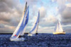 Sailing at Sunset I Poster Print by Alan Hausenflock - Item # VARPDXPSHSF733