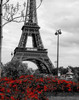 Eiffel Tower with Red Pop Poster Print by Emily Navas - Item # VARPDX9464T