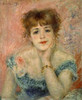 Portrait of Actress Jeanne Samary Poster Print by  Pierre-Auguste Renoir - Item # VARPDX279667
