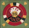 Poker - $25 Poster Print by Gregory Gorham - Item # VARPDXGOR075