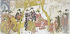 Three Groups of Courtesans With Their Shinzo and Kamuro Poster Print by  Kitagawa Utamaro - Item # VARPDX265707