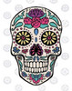 Sugar Skull III on Gray Poster Print by Janelle Penner - Item # VARPDX23097