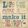 Life Is What You Make It II Poster Print by Tara Reed - Item # VARPDXRB8150TR