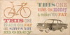 Bike vs Car Poster Print by Skip Teller - Item # VARPDX2CU2885