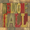 Welcome Fall Printer Block Poster Print by Tara Reed - Item # VARPDXRB9547TR