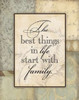 Start With Family Poster Print by  Stephanie Marrott - Item # VARPDXSM1512039