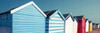 Beach huts in a row Poster Print by  Assaf Frank - Item # VARPDXAF20090616245