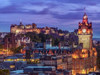 Edinburgh Castle and The Balmoral Hotel, Scotland Poster Print by  Assaf Frank - Item # VARPDXAF20130612370