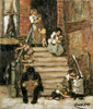 On The Steps Poster Print by  George Benjamin Luks - Item # VARPDX278270