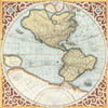 Terra Major Petites A Poster Print by Gerardus Mercator