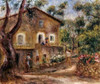 Collettes House at Cagnes Poster Print by  Pierre-Auguste Renoir - Item # VARPDX267115