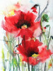 Red Poppies Poster Print by Karin Johannesson - Item # VARPDXJ307D