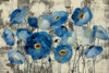 Aquamarine Floral Poster Print by Vassileva|Silvia - Item # VARPDX7164