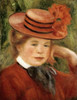 Girl with a Red Hat Poster Print by  Pierre-Auguste Renoir - Item # VARPDX279637
