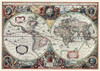 Nova Totius Terrarum Orbis Tabula Poster Print by Hendrik Hondius - Item # VARPDXH1065D