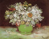 Vase Zinnias And Other Flowers Poster Print by  Vincent Van Gogh - Item # VARPDX374584