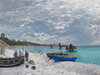 The Beach at Sainte-Adresse Poster Print by Claude Monet - Item # VARPDX3CM1051