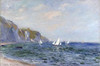 Cliffs and Sailboats at Pourville Poster Print by  Claude Monet - Item # VARPDX265231