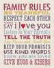 Family Rules Poster Print by  Stephanie Marrott - Item # VARPDXSM1510062