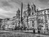 Piazza Navona and Fountain of Neptune. Rome, Italy Poster Print by  Assaf Frank - Item # VARPDXAF201411151748XC02